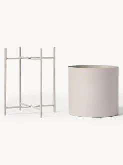 Set de maceteros de metal Mina, 2 uds.