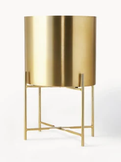 Set de maceteros de metal Mina, 2 uds.