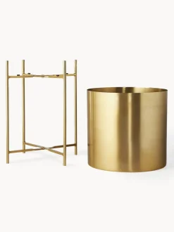 Set de maceteros de metal Mina, 2 uds.