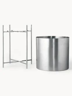Set de maceteros de metal Mina, 2 uds.