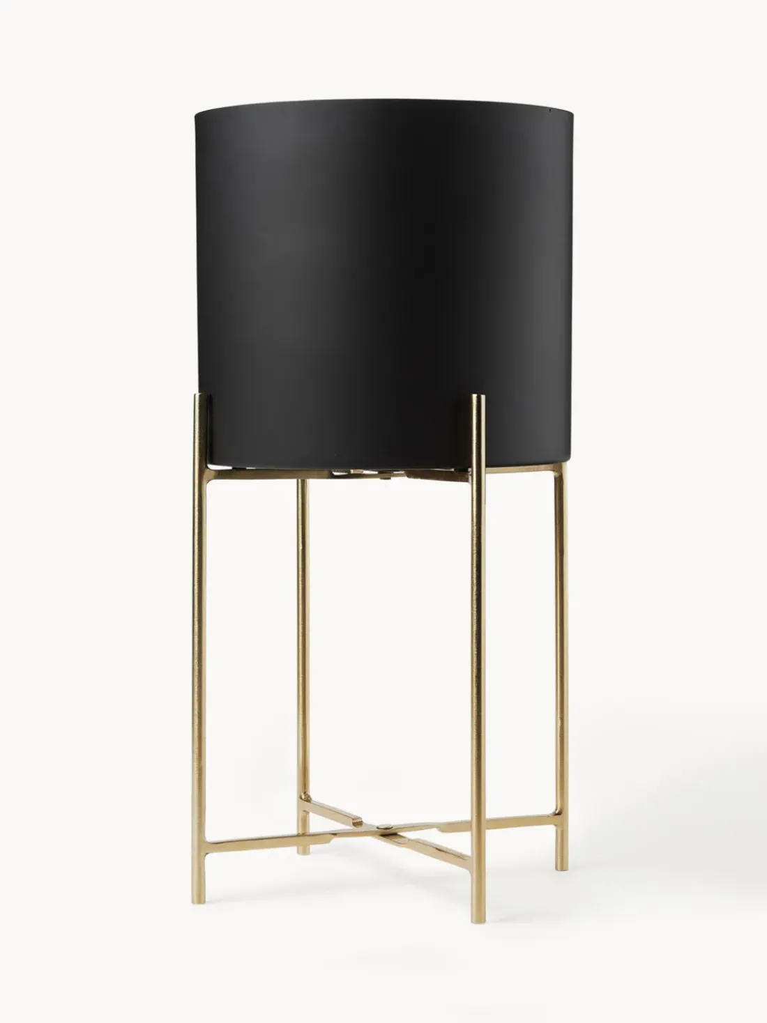 Set de maceteros de metal Mina, 2 uds.