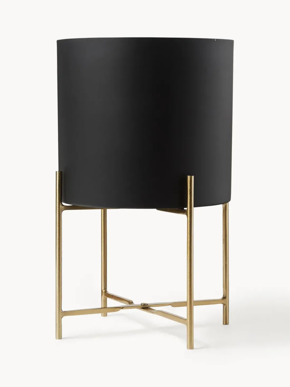 Set de maceteros de metal Mina, 2 uds.