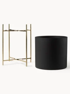 Set de maceteros de metal Mina, 2 uds.