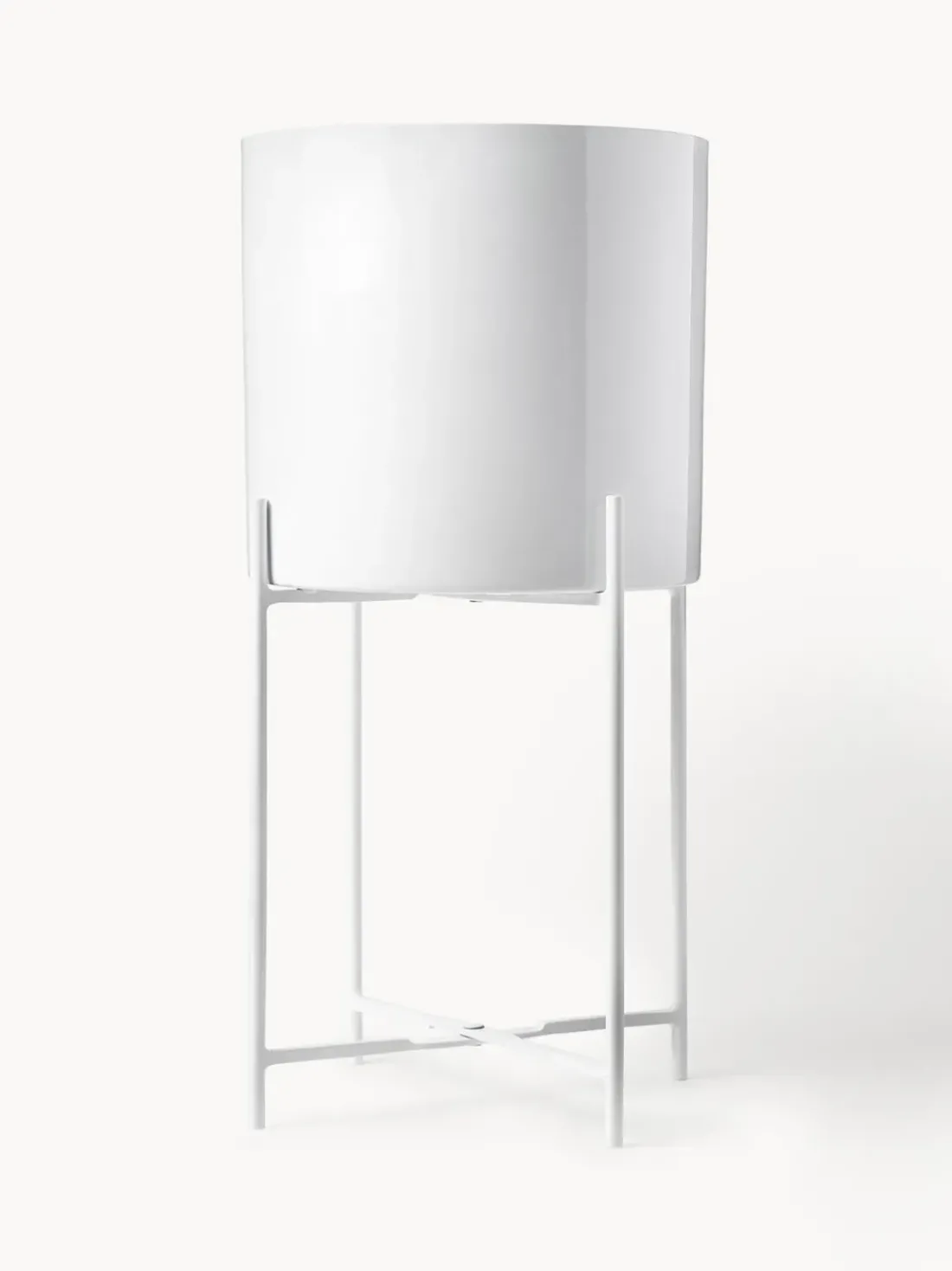 Set de maceteros de metal Mina, 2 uds.