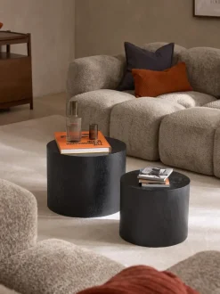Set de mesas de centro de madera Dan, 2 uds.