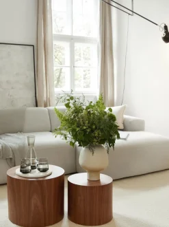 Set de mesas de centro de madera Dan, 2 uds.