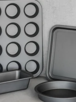 Set de moldes horno antiadherentes KitchenCraft, 4 uds.