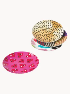 Set de platos postre de porcelana de diseño Carol, 4 uds.