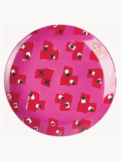 Set de platos postre de porcelana de diseño Carol, 4 uds.