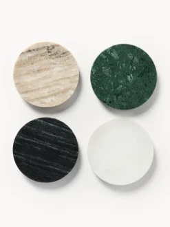 Set de posavasos de mármol Callum, 4 uds.