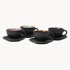 Set de tazas con platito Etsy, 4 uds.