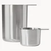 Set de tazas medidoras de acero inoxidable Singles, 2 uds.