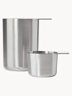 Set de tazas medidoras de acero inoxidable Singles, 2 uds.