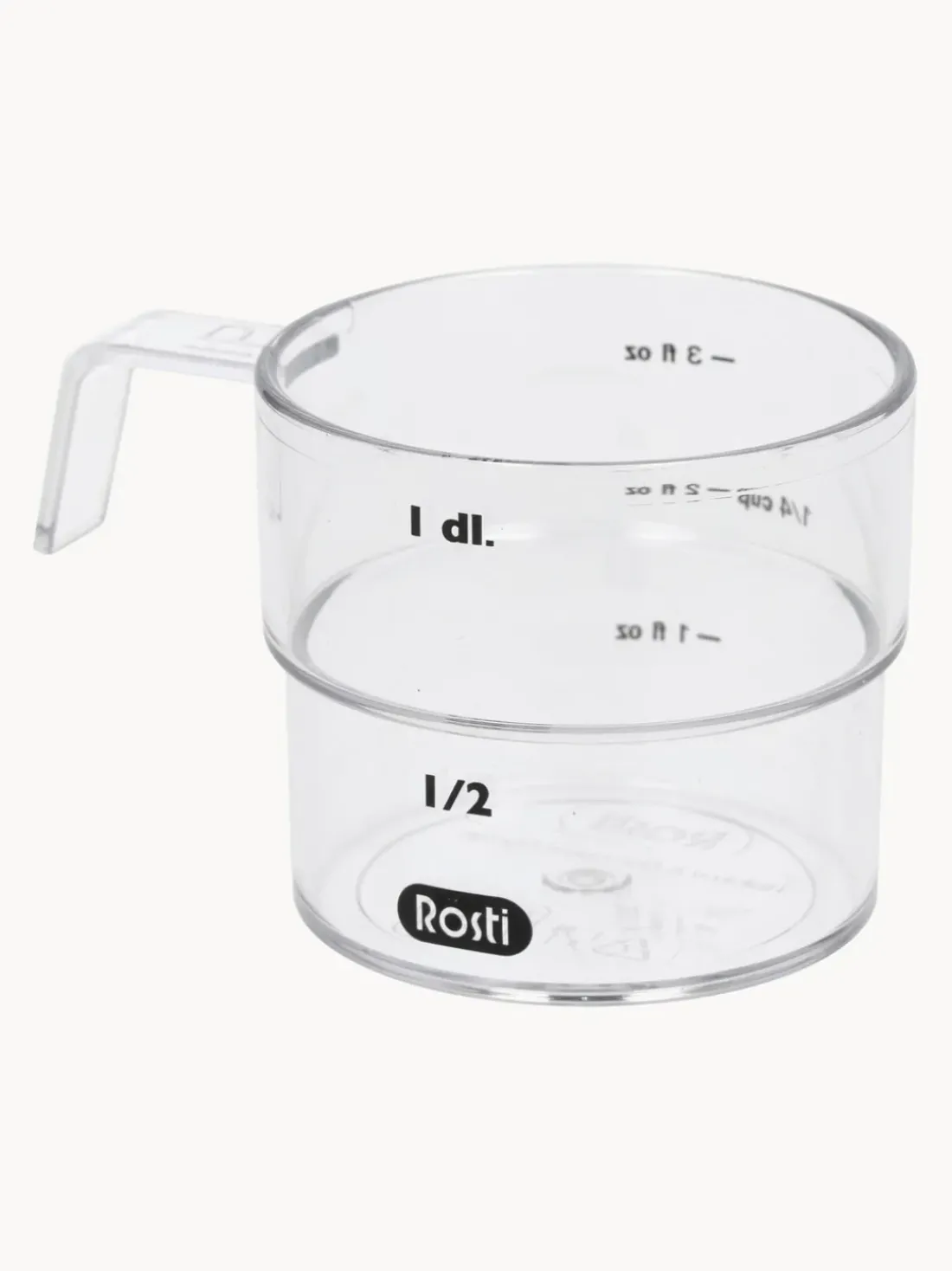 Set de tazas y cucharas medidoras Mensura, 3 uds.