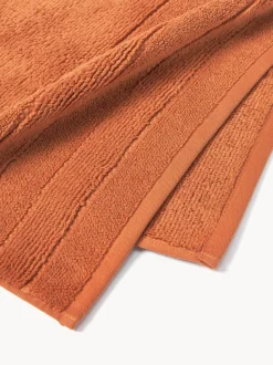 Set de toallas con borde a rayas Luxe, tamaños diferentes