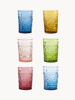 Set de vasos artesanales Provenzale, 6 uds.