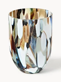 Set de vasos soplados Big Confetti, 6 uds.