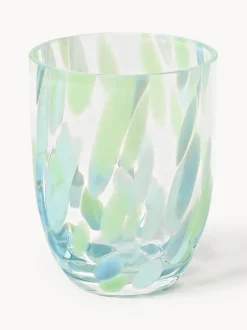 Set de vasos soplados Big Confetti, 6 uds.