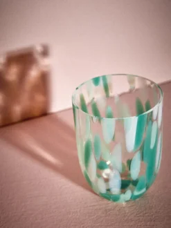 Set de vasos soplados Big Confetti, 6 uds.