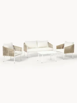 Set longue para exterior Malo, 4 pzas.