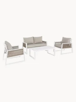 Set lounge de exterior Captiva, 4 pzas.