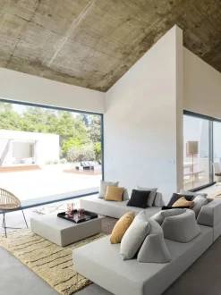 Set lounge modular para exterior Piper, 4 pzas.