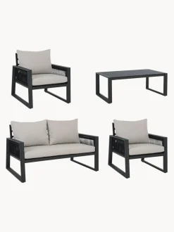 Set lounge para exterior Captiva, 4 pzas.