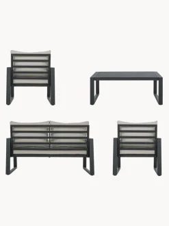 Set lounge para exterior Captiva, 4 pzas.