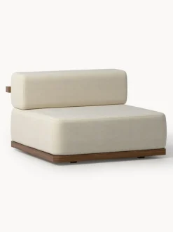 Set lounge para exterior de madera de acacia Matheus, 4 pzas.