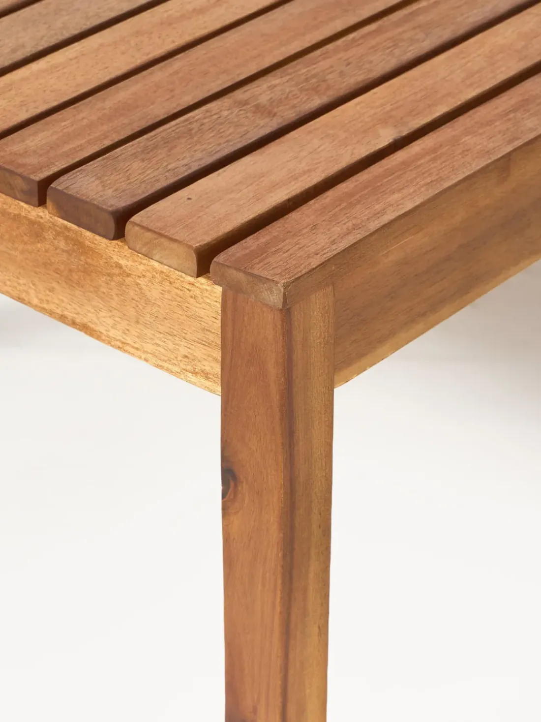 Set lounge para exterior de madera de acacia Bo, 4 pzas.