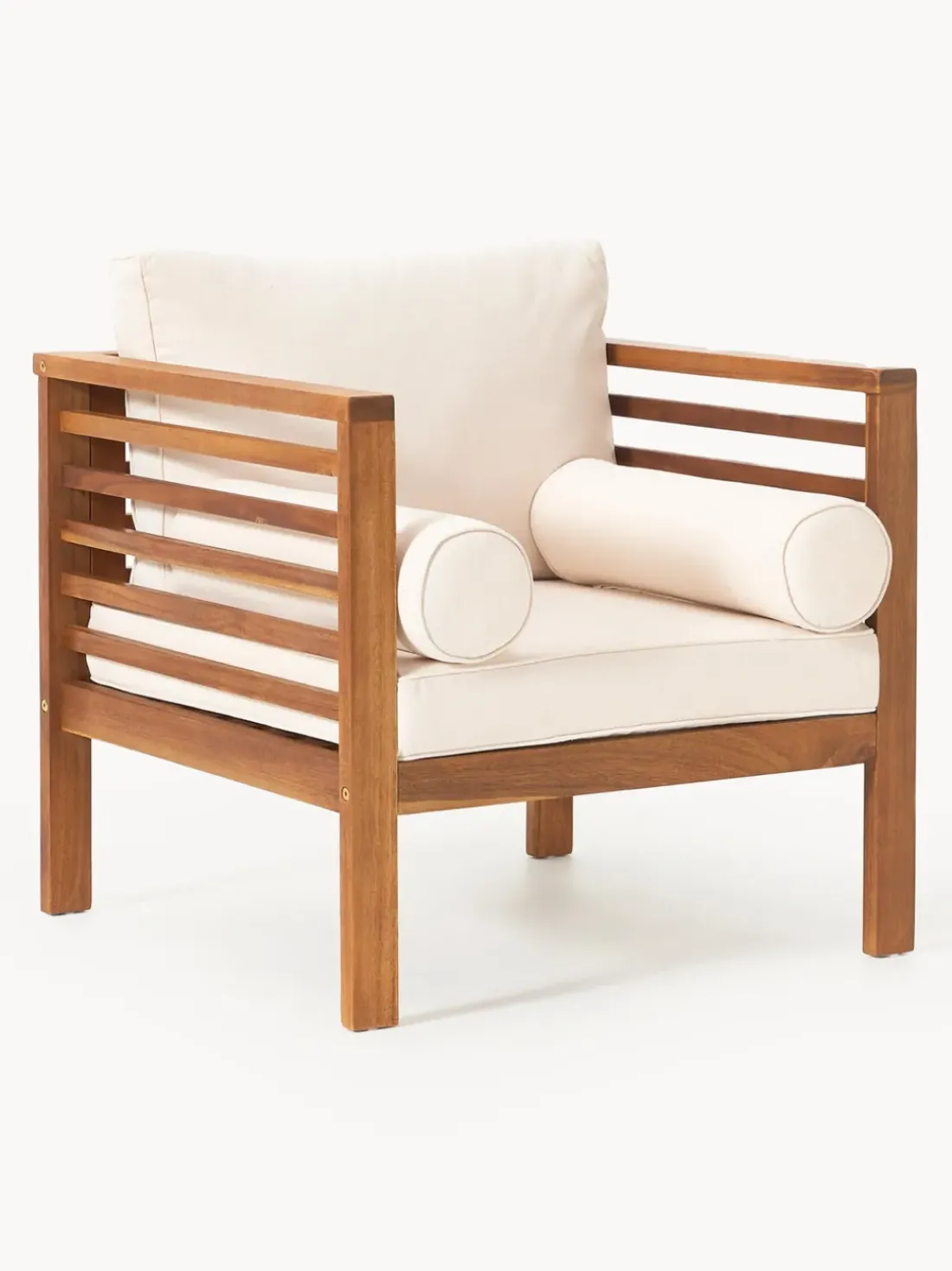 Set lounge para exterior de madera de acacia Bo, 4 pzas.