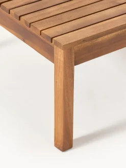 Set lounge para exterior de madera de acacia Bo, 4 pzas.
