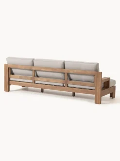 Set lounge para exterior de madera de acacia Joshua, 4 pzas.