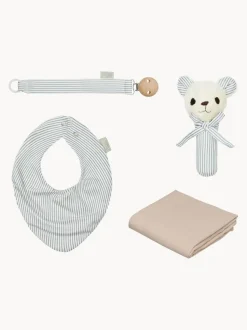 Set para el cuidado del bebé Stripes, 4 pzas.