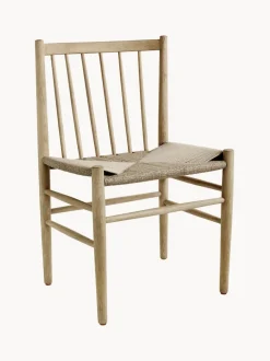 Silla artesanal de madera de roble J80