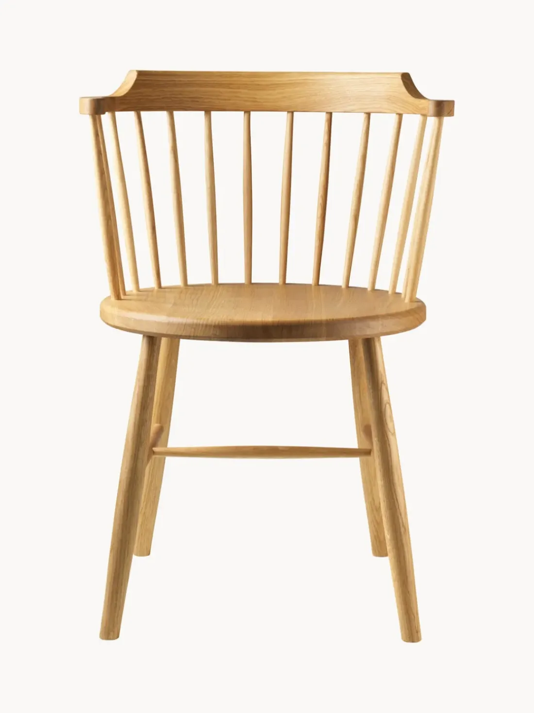Silla artesanal de madera de roble J18
