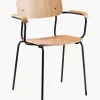 Silla artesanal de madera Holmen