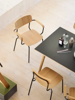 Silla artesanal de madera Holmen