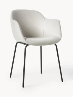 Silla con asiento estrecho y reposabrazos Fiji