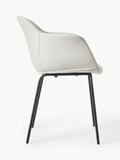 Silla con asiento estrecho y reposabrazos Fiji