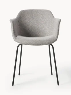 Silla con asiento estrecho y reposabrazos Fiji