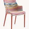 Silla con reposabrazos Eleganza Missoni