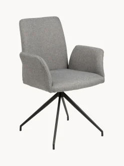 Silla con reposabrazos giratoria Naya