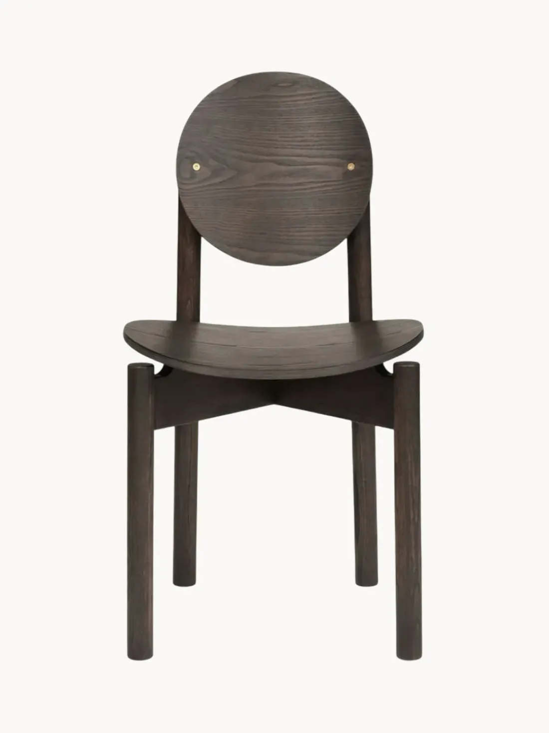 Silla de comedor de madera de fresno OY