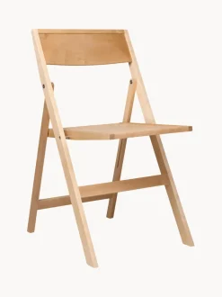 Silla de comedor plegable de madera de abedul Flat
