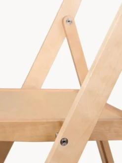 Silla de comedor plegable de madera de abedul Flat