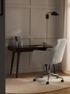 Silla de escritorio con reposabrazos Benson, altura regulable