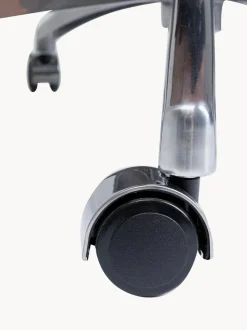 Silla de escritorio de cuero sintético Rouven, altura regulable