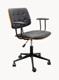 Silla de escritorio giratoria Nelly, altura regulable