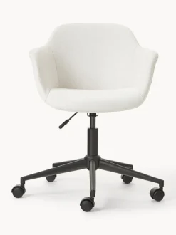 Silla de escritorio tapizada con asiento estrecho Fiji